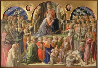 The Coronation of the Virgin by Fra Filippo Lippi